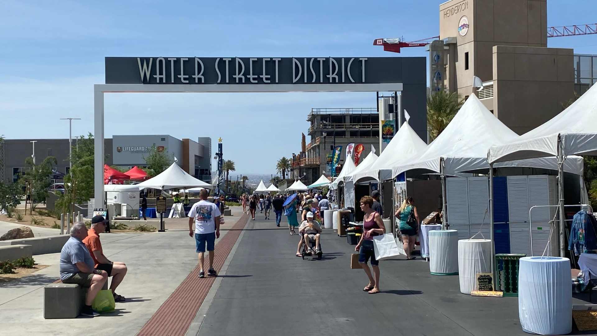 Water Street District in downtown Henderson, Nevada
