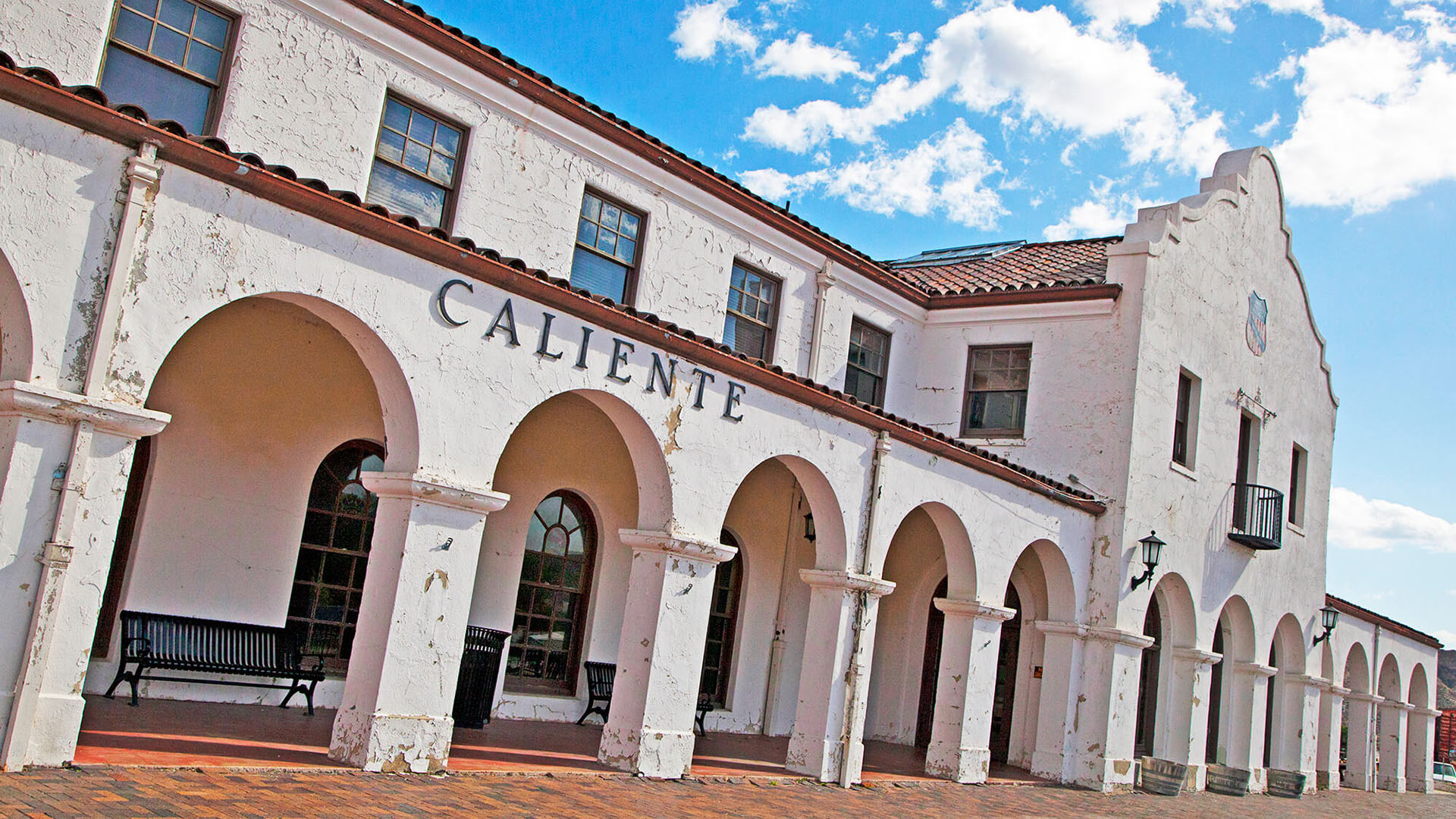 Historic Caliente, Nevada Mission-Style Depot Building